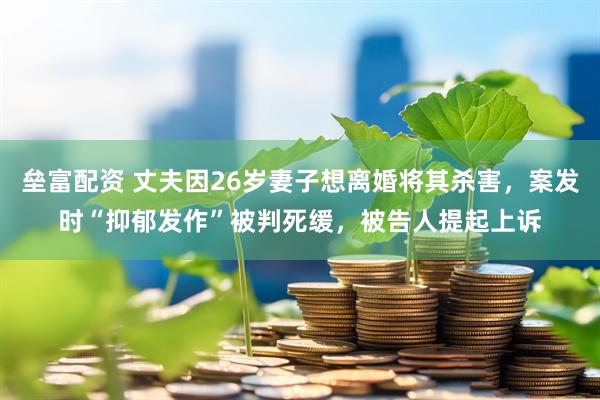 垒富配资 丈夫因26岁妻子想离婚将其杀害，案发时“抑郁发作”被判死缓，被告人提起上诉